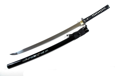 Crane Katana with Mother-of-Pearl Saya