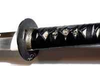 Dragon Katana with Horimono Blade and Mother-of-Pearl Saya