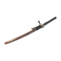 Katana with Brown Saya and Mokko Tsuba