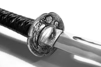 Katana with Brown Saya and Mokko Tsuba