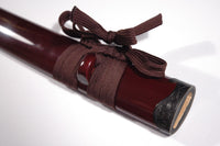L6 Steel Kagum with Burgundy Saya