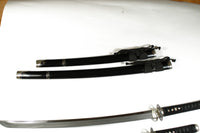 Three-Sword Set with Silver Sukashi Tsuba