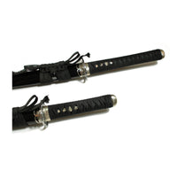Three-Sword Set with Silver Sukashi Tsuba