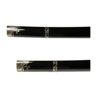 Three-Sword Set with Silver Sukashi Tsuba