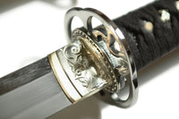 Three-Sword Set with Silver Sukashi Tsuba