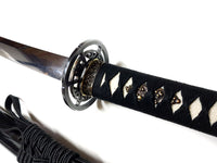 Wakizashi with Shirayuri tsuba - high quality sword from Martialartswords.com