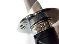 Jingum with Hand-Carved Pine Tree on All Fittings - high quality sword from Martialartswords.com