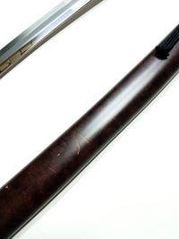 Brown Ricepaper Katana with Antique Small Copper Tsuba - high quality sword from Martialartswords.com