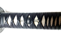 Turtle-themed katana with hand carved iron tsuba - high quality sword from Martialartswords.com