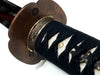 Tombo Katana with Antique Japanese Brass Tsuba - high quality sword from Martialartswords.com