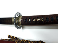 Tombo Katana with Vine II Saya - high quality sword from Martialartswords.com