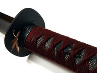 Maple Katana with Hemp Saya - high quality sword from Martialartswords.com