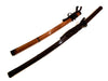 Two-tone Pine tree Jingum with Brown Rice Paper Scabbard - high quality sword from Martialartswords.com