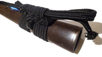 Brown Ricepaper Iaito with butterfly fittings - high quality sword from Martialartswords.com