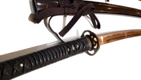 Aluminum kagum with Ricepaper and walnut scabbards - MartialArtSwords.com