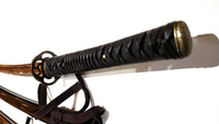 Aluminum kagum with Ricepaper and walnut scabbards - MartialArtSwords.com