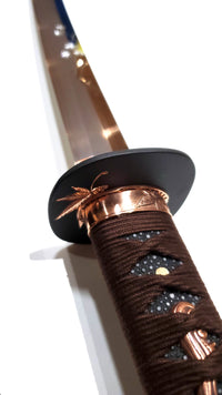 Maple Wakizashi with Maple Horimono (Blade Carving) - high quality sword from Martialartswords.com