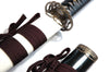 Korean L6 steel jingum (antiqued Vine II fittings, spare scabbard) - high quality sword from Martialartswords.com