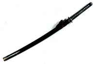 Korean L6 steel jingum (antiqued Vine II fittings, spare scabbard) - high quality sword from Martialartswords.com