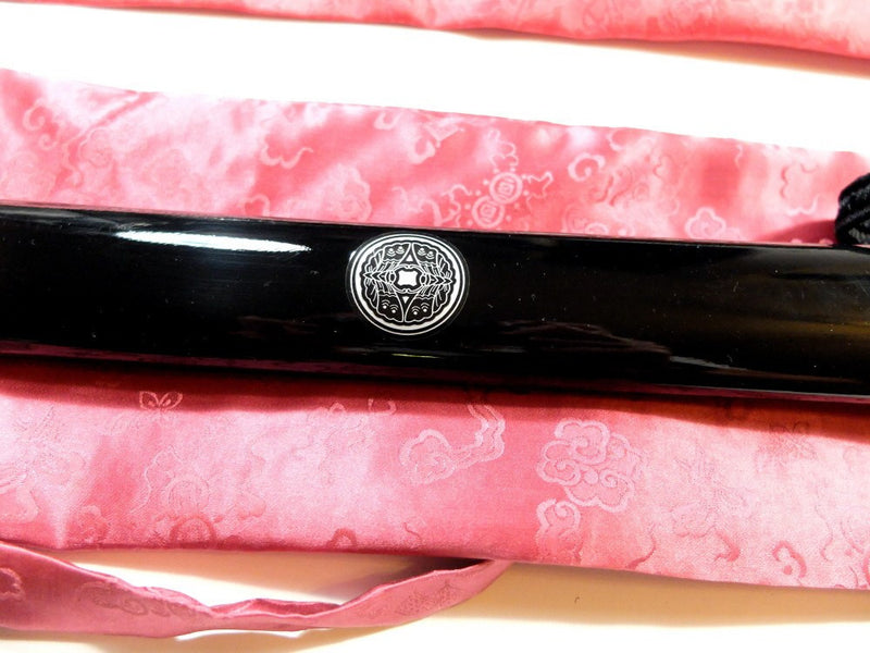 Custom mon heirloom katana set - high quality sword from Martialartswords.com