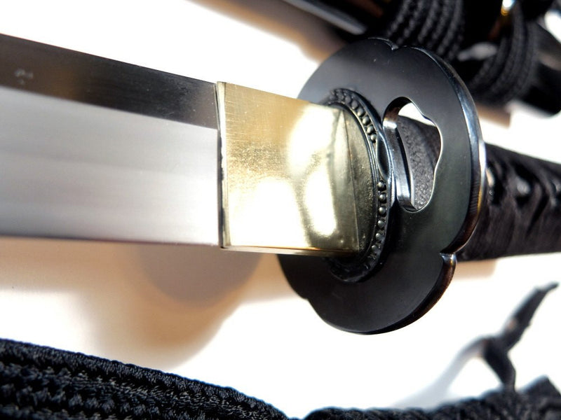 Custom mon heirloom katana set - high quality sword from Martialartswords.com