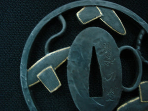 Forged iron tsubas - high quality sword from Martialartswords.com