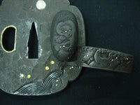 Forged iron tsubas - high quality sword from Martialartswords.com