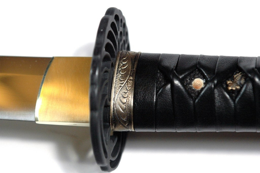 Korean dragon jingum with a white scabbard | MartialArtSwords.com