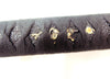 Long Korean jingum sword with antiqued brass fittings - high quality sword from Martialartswords.com