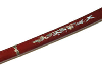 Korean jingum (pine tree inlay) - high quality sword from Martialartswords.com